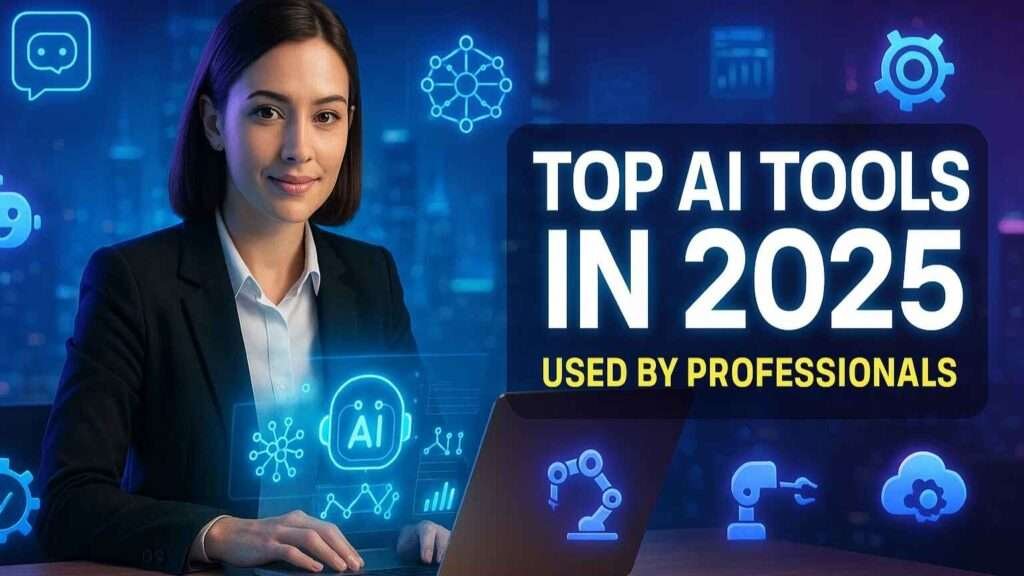 Top AI Tools Used By Professionals