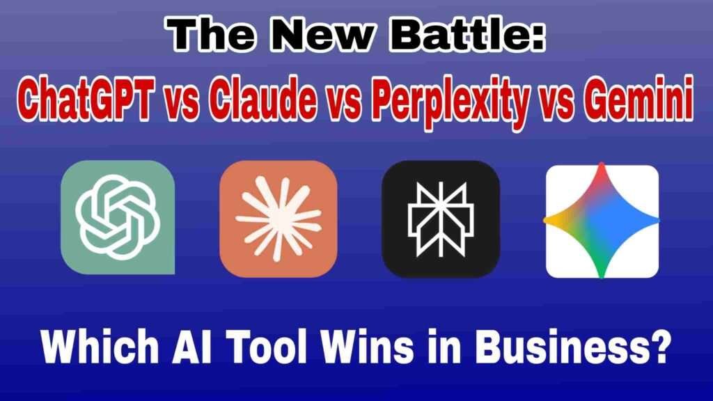 Chatgpt vs Claude vs perplexity vs gemini